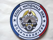 ECUSSON POLICE ECOLE NATIONALE DES SCAPHANDRIERS SUR SCRATCH 90MM