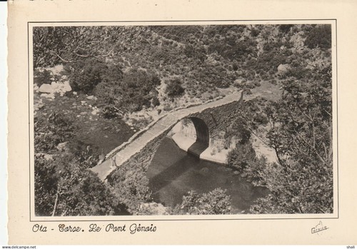 Cpsm ota corse pont genois - corse, le