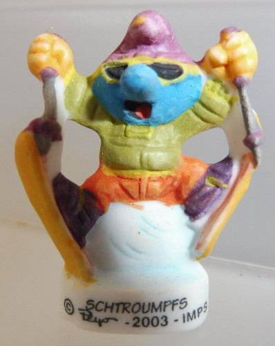 Fève schtroumpfs peyo 2003 - schtroumpfs,