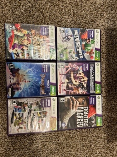 Xbox 360 kinect games - games,
