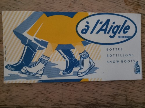 Buvard aigle bottes - à,