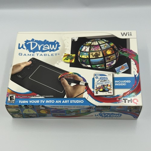 Wii udraw gametablet - gametablet, black