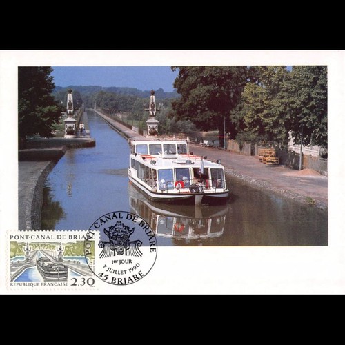 Carte maximum pont canal - carte,