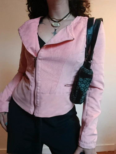 Veste rose y2k morgan - rose,