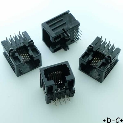 Connecteur rj45 femelle - connecteur, 8