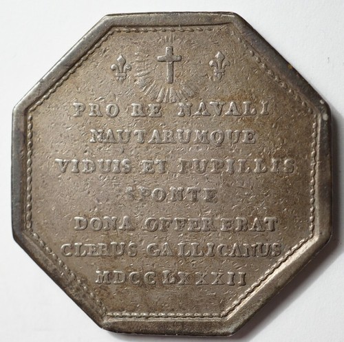Colonies rare jeton - jeton, argent