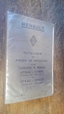 Renault catalogue de pièces de rechange pour camions 6 roues 1934 