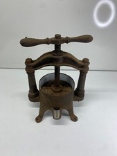 Ancien pressoir à agrume ou autre?En fonte dans son jus à remettre au goût jour