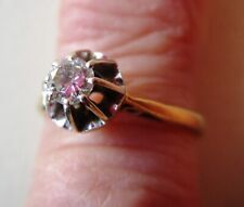 BAGUE SOLITAIRE 2 ORS 750 , 18