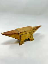 Enclume Bronze Bijoutier Joaillier  Miniature Métier Instrument Outils 