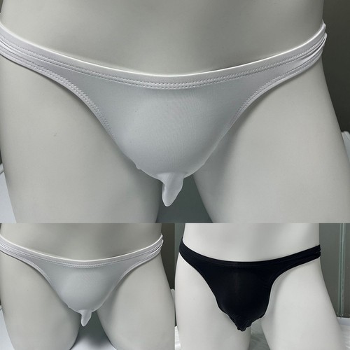 String homme taille basse soie