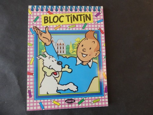 Bloc note tintin jesco ref - note,