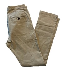 PANTALON CHINO ZARA MAN BEIGE TAILLE US 30 FR 40  COUPE DROITE AJUSTEE