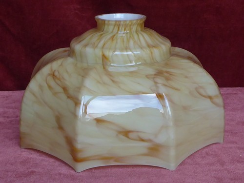 Abat jour ancien verre art - ancien, en