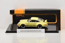 PORSCHE 911 RWB BACKDATE YELLOW IXO 1/43 ÉTAT NEUF EN BOITE (FINITION AMÉLIORÉE)