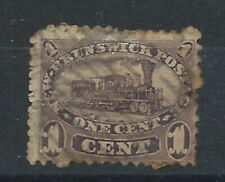 Nouveau-Brunswick N°4 Obl (FU) 1860/63 - Locomotive à bois