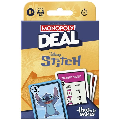 Monopoly deal disney stitch - deal,