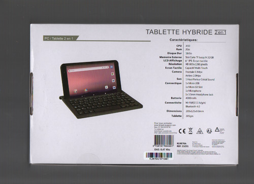 Tablette hybride klipad - tablette,