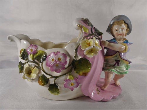 Figurine jardinière petite - figurine, /