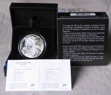 Coffret, 10 Euro Argent BE, FRANCE 2022, MOLIERE, Art de la Plume, Silver, Proof