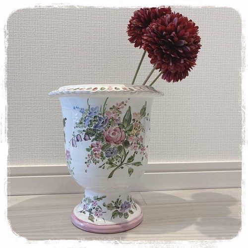 Vase peint main - vase, la