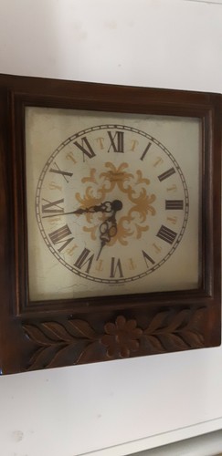 Ancienne pendule bois vedette - pendule,
