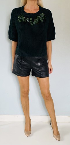 Short cuir agneau - cuir, d'agneau