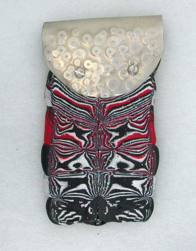 Tribal motif polymer - motif, pendant