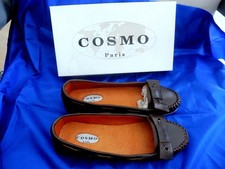 chaussures COSMO - Paris - femme -T = 40 - cuir -  NEUVES - box