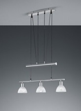 Lustre À LED 18w Nickel Matt