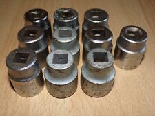 Lot de 10 douilles armée française FACOM Vanachrome 11/16