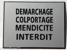 plaque gravée Adhésive