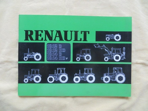 Tracteur renault et hd - 18.12,