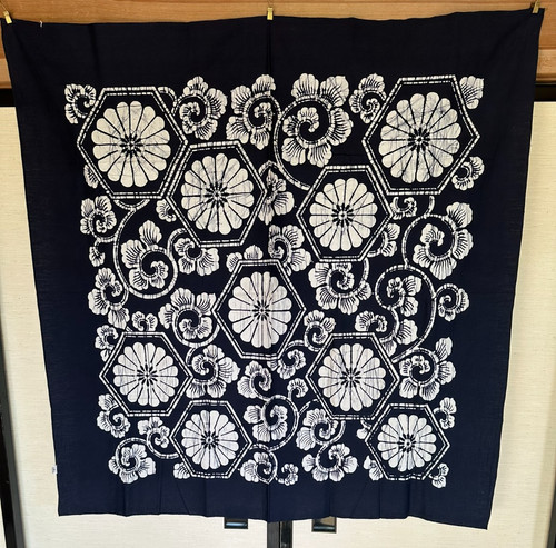 Tissu coton furoshiki teint
