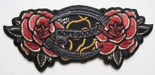 AUFNÄHER   PATCH    SKULL  ROSE   HARLEY   BIKER - Ref.121