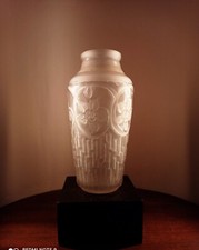 Vase Art Déco en verre