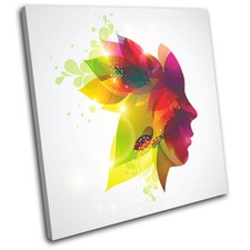 Woman flowers illustration - flowers,