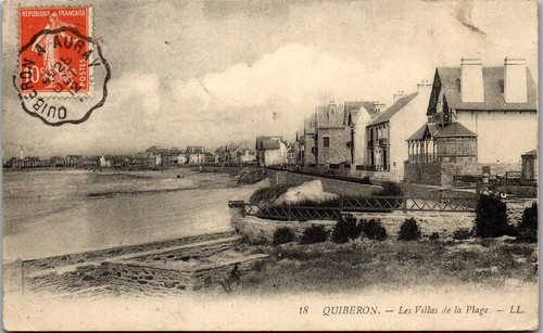 Quiberon carte postale - carte,