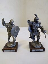 Étains Du Graal Charles Martel Et Wisigoths/ Figurine