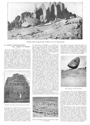Mission transsaharienne des - mission,