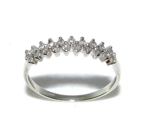 Bague éternité blanc 9 - en,