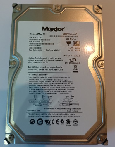 Hdd sata seagate - sata, 3g