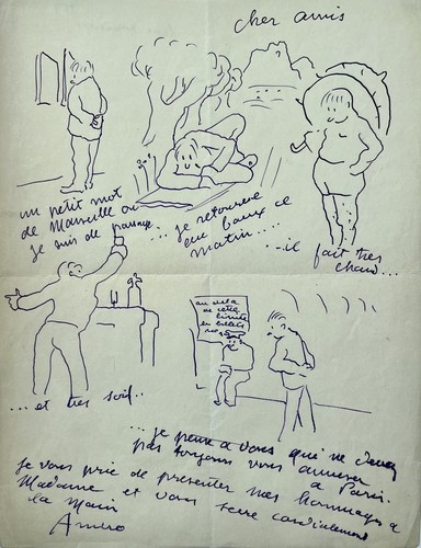 Lettre pierre ambrogiani - lettre, de