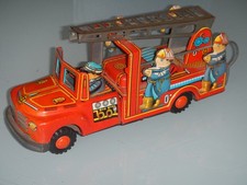 Camion echelle de pompiers