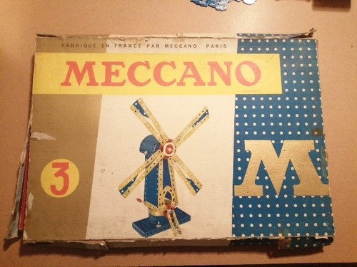 Boîte meccano jeu - boîte,