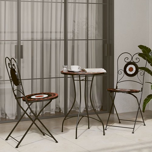 Set bistro mosaïqué table - de,