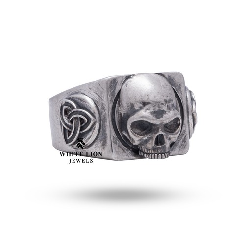 Bague homme crâne - homme,