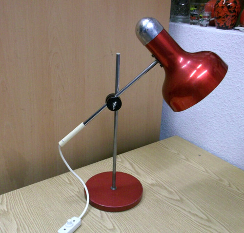 Lampe bureau années alu - de,