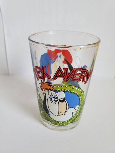 Verre moutarde amora droopy - moutarde,