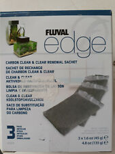 Fluval Média de Filtration Lot 3 Recharges Charbon Gamme Edge